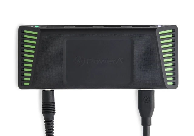 Alt view image 5 of 7 - PowerA 4-Port USB 5Gbps Hub for Xbox Series X|S, USB 3.2, AC Powered, Weighted Base, Officially Licensed