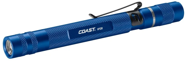 Main image of Coast HP3R 500 Lumen Rechargeable LED Penlight with Twist Focus, Blue
