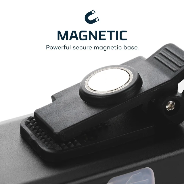 Alt view image 7 of 7 - NEBO SLIM Pocket Flashlight | 500 Lumens, Rechargeable Mini EDC Work Light, Magnetic Base & Dimmable Brightness, Durable & Water Resistant, Includes Charging Cable Black