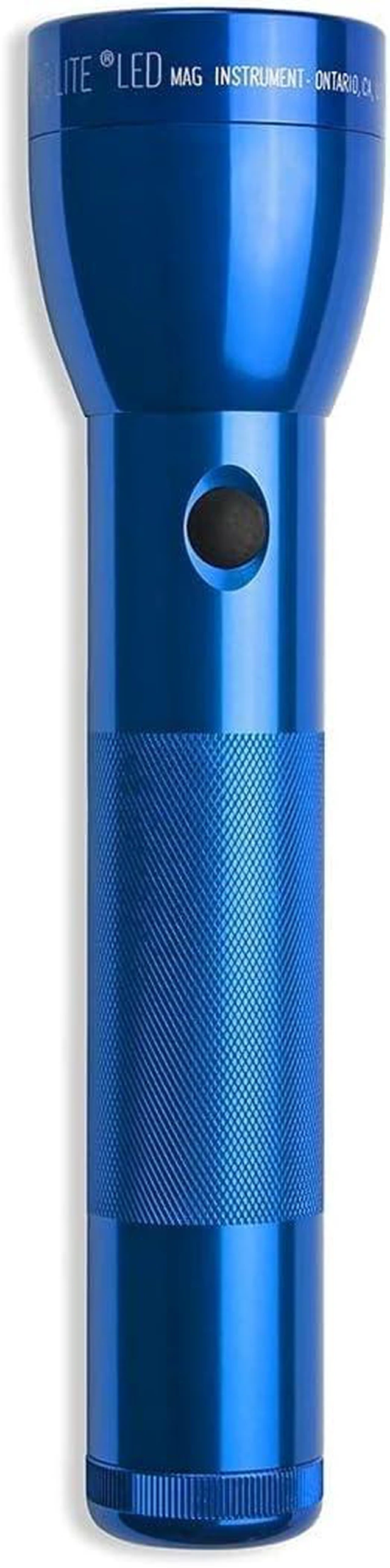 Main image of MagLite® ML300L 2D LED Flashlight, Mult-Mode, Focusing Beam, Blue | Runs up to 260 hours on Eco, 101 hours on Low or 6.5 hours on High; 487 lumens and four activity-based function sets.