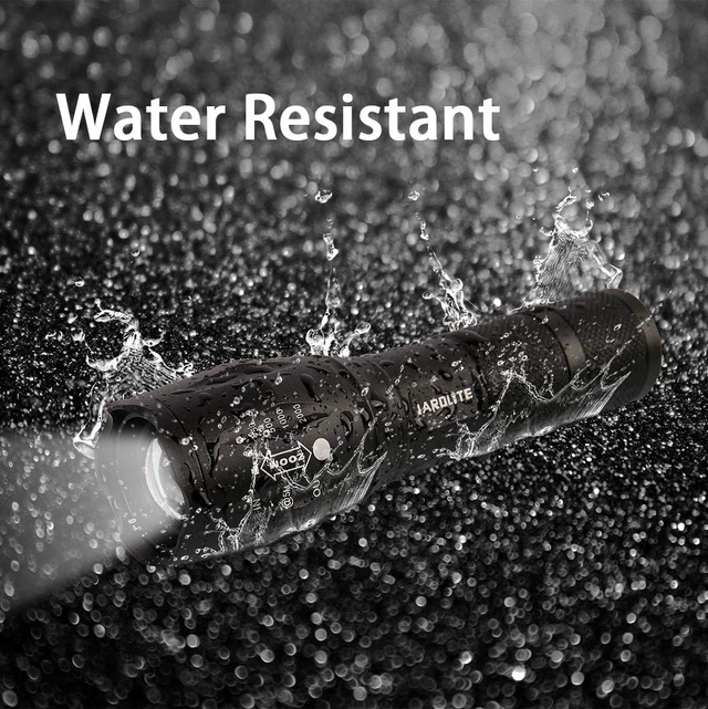 Alt view image 5 of 7 - JARDLITE LED Emergency Handheld Flashlight with Adjustable Focus, Water Resistant, 5 Modes, Best Tactical Flashlight for Emergency, Camping and Fishing, 2 Pack