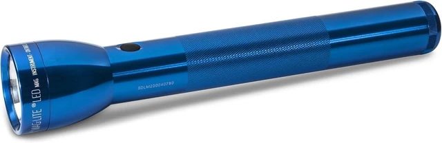 Main image of MagLite® ML300L 3D LED Flashlight, Multi-Mode, Focusing Beam, Blue | Runs up to 298 hours on Eco, 112 hours on Low or 32 hours on High; 746 lumens and four activity-based function sets.