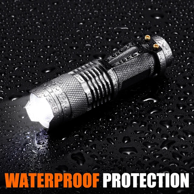 Alt view image 5 of 6 - Fumete 20 Pack Mini LED Tactical Flashlights | Compact 3-mode pocket flashlights with adjustable focus for camping, hiking, emergency kits, gifts and daily carry.