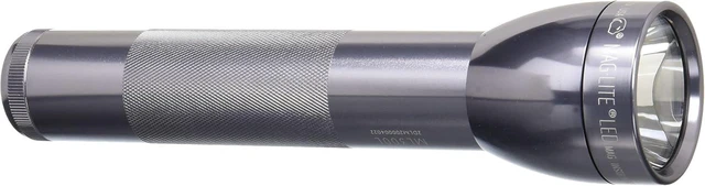 Main image of MagLite® ML300L 2D LED Flashlight, Mult-Mode, Focusing Beam, Gray | Runs up to 260 hours on Eco, 101 hours on Low or 6.5 hours on High; 487 lumens and four activity-based function sets.