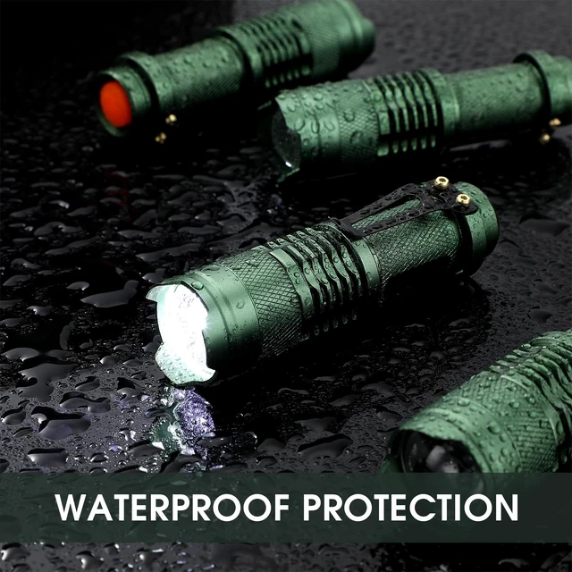 Alt view image 5 of 7 - Fumete 20 Pack Mini LED Tactical Flashlights | Compact 3-mode pocket flashlights with adjustable focus for camping, hiking, emergency kits, gifts and daily carry.