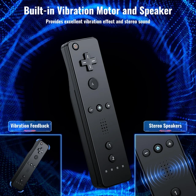 Alt view image 4 of 7 - GUOC Motion Plus Wii Remote Controller 4 Pack with Silicone Case | Compatible with Wii/Wii U, Coming with Silicone Case and Wrist Strap, Thicker silicone case for better protection