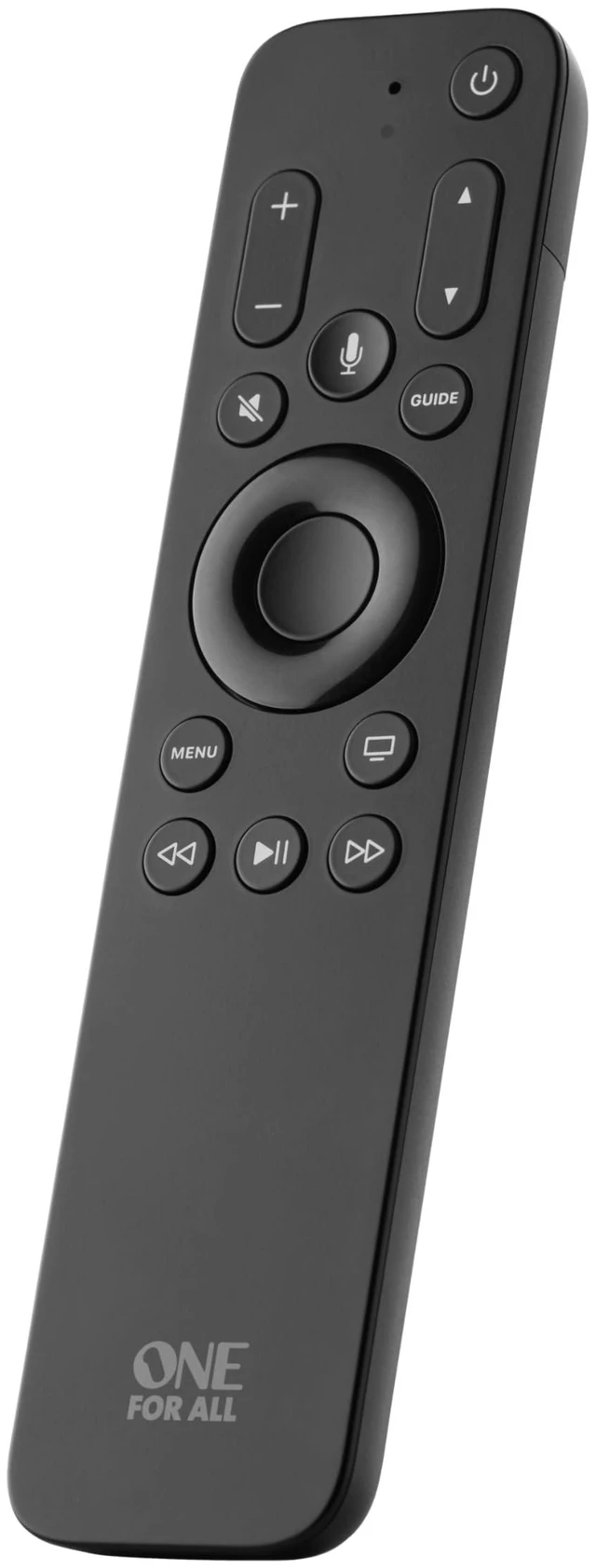 Alt view image 4 of 4 - One for All URC1110 Universal Replacement Remote Control for Apple TV Set | Replacement remote for Apple TV with simple navigation and familiar media controls for easy everyday use