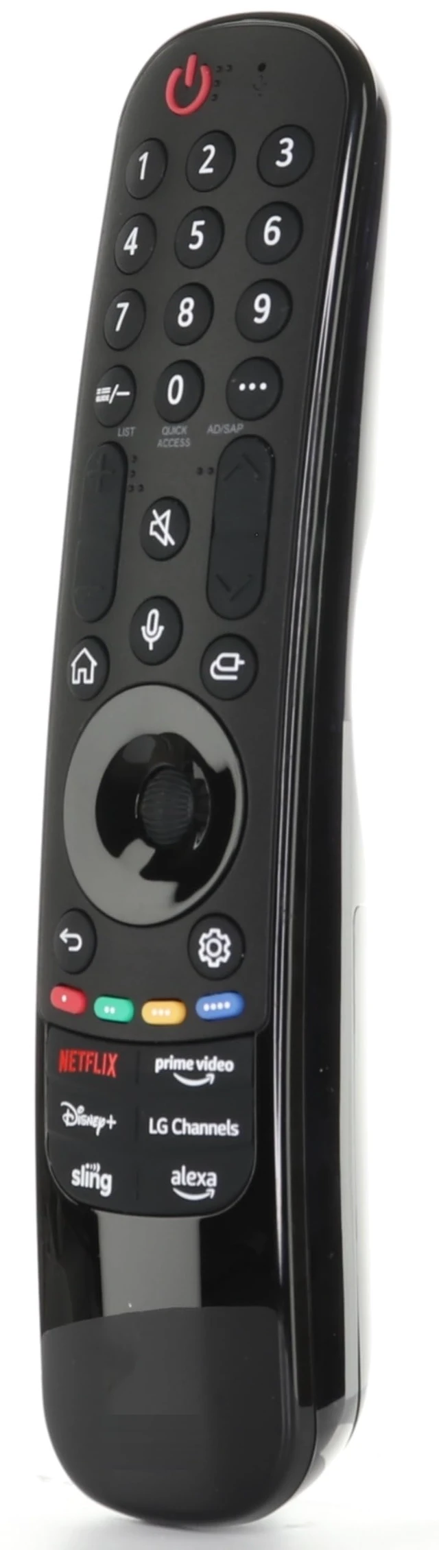 Alt view image 4 of 4 - Dan's Originals OEM MR24GA Magic TV Voice Remote Control with Motion | Voice, Netflix, Prime Video, Disney+, LG Channels, Sling, Alexa - AKB76045002 for All LG TVs - Latest Model 2025