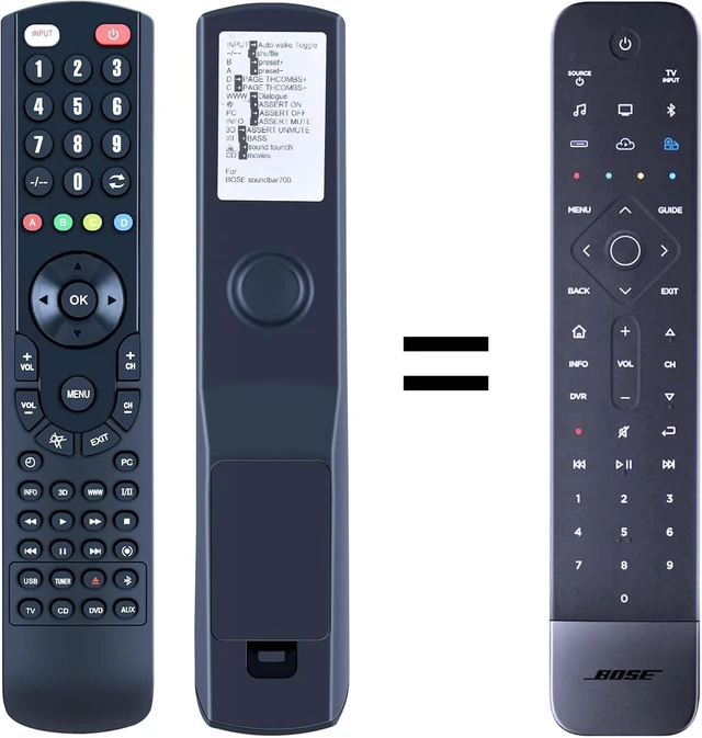 Main image of New Sound bar Remote Control Replacement for Bose SoundBar 700 Home Theater - Not Support BT WiFi