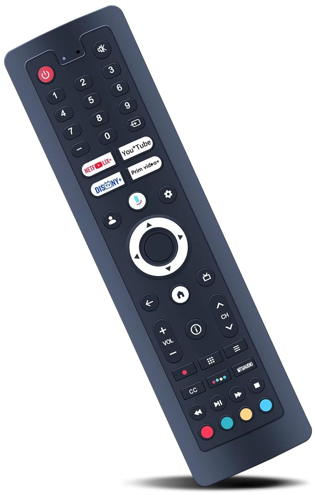 Main image of MOVHEIYL Replacement Voice Remote Control for SYLVOX Outdoor TV QLED Series | Compatible With SYLVOX TV Model:Deck Pro 2.0, Pool Pro 2.0, BT24A1KGGB BT24A0KEGB RT22R2KHFA RT40G3KOFA KT16K0KHGA