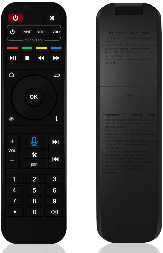 Main image of Fit for Super Box RC-200L Backlit Voice Bluetooth Remote Control Replacement for SuperBox S7 Prime S7 Ultra S7 Max S7 Pro S6 Ultra S6 Max S6 Pro S5Max S5Pro.