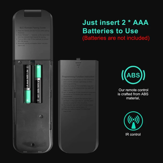 Alt view image 7 of 7 - Fit for Super Box RC-200L Backlit Voice Bluetooth Remote Control Replacement for SuperBox S7 Prime S7 Ultra S7 Max S7 Pro S6 Ultra S6 Max S6 Pro S5Max S5Pro.