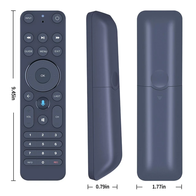 Alt view image 2 of 5 - Replacement Remote for Verizon FiOS TV One 2019 MG3-R32140B VRC4100 BLE | All-in-One Smart Voice Replacement, Easy Pairing, Fast Response, Stable Signal