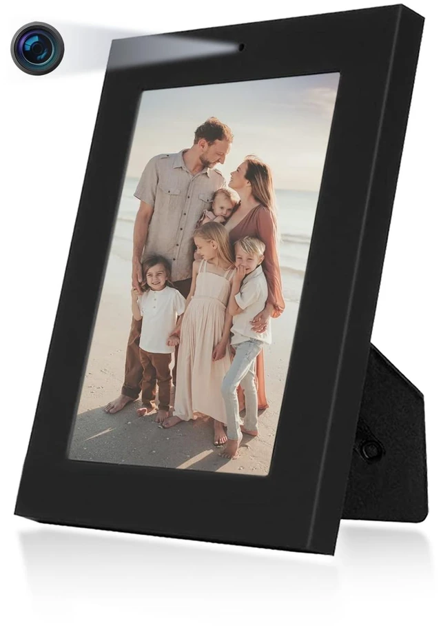 Main image of Tkiplay HD 1080P Hidden Spy Security Camera Picture Frame, No WiFi Needed | Battery Powered Indoor Hidden Spy Camera for Home with Loop Recording, Motion Detection (Doesn't Record Sound)
