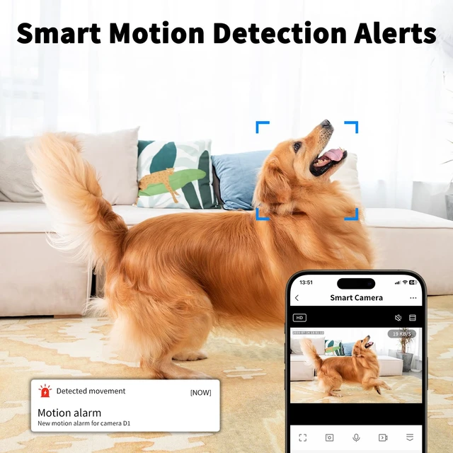 Alt view image 5 of 5 - HIGSEEU 4K Smart Camera Charger with 2.4G/5Ghz Dual WiFi, 160° Wide Angle, Motion Detection, Type-C Plug Indoor Security Mini Camera for Home Pets, iOS & Android App