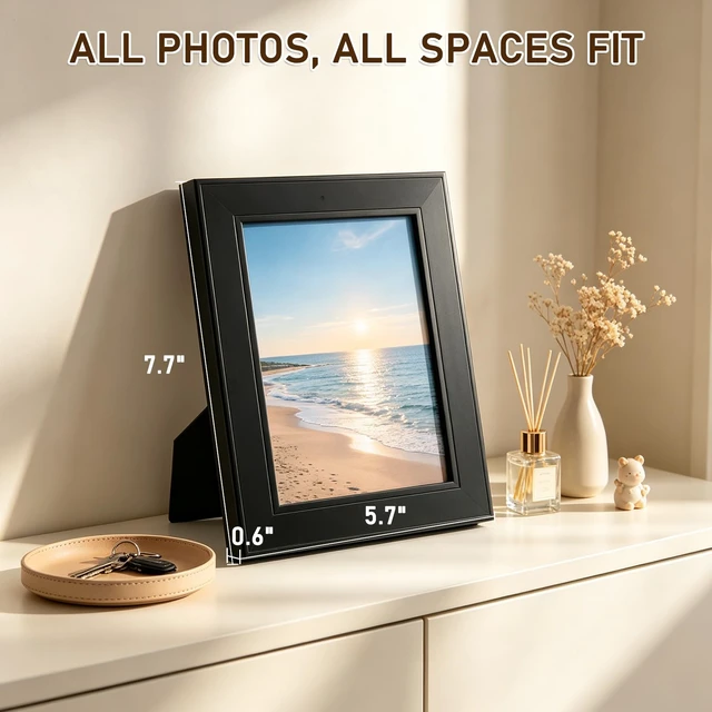 Alt view image 4 of 7 - loc&amera Spy Camera Hidden Camera Picture Frame No WiFi Needed Nanny Cam | 1080P FHD Photo Frame Camera, Motion Detection & Loop Recording, 4 Hours Working & Charging While Recording