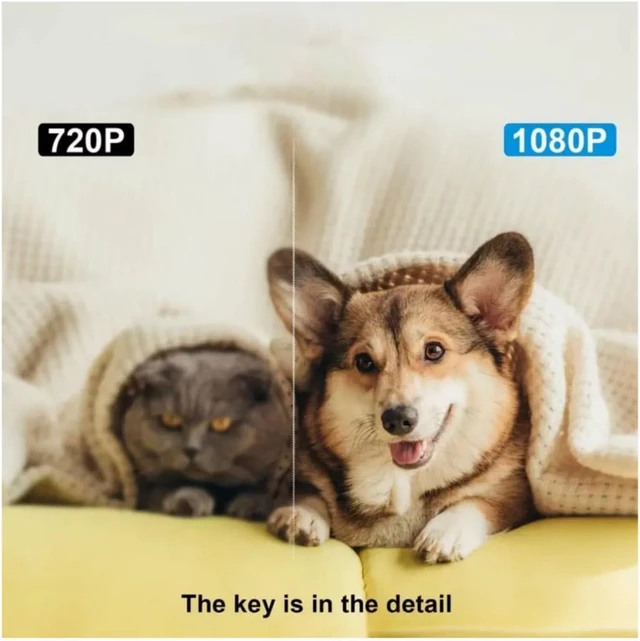 Alt view image 2 of 6 - RYLIOSA Hidden Camera Clock 1080P Wireless spy Camera Indoor Security Nanny Camera with Motion Detection Home Security Device