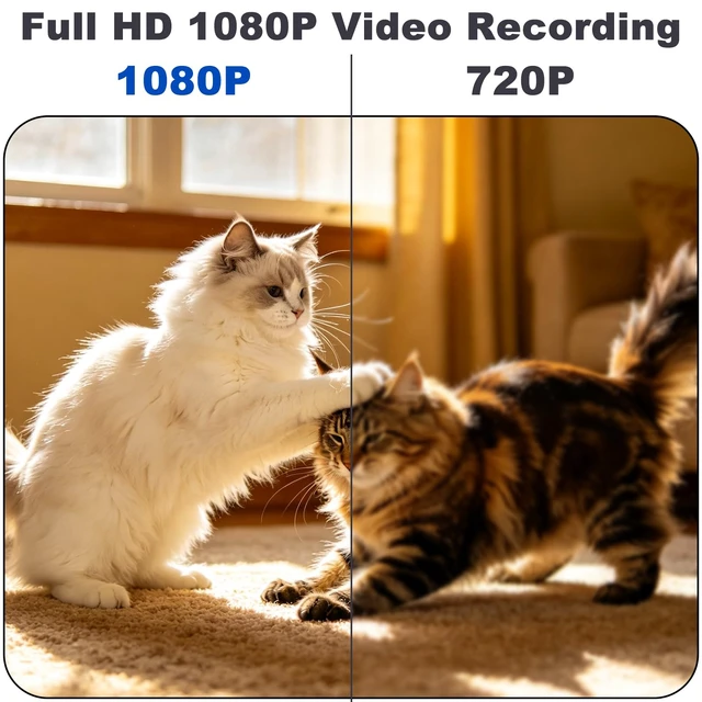Alt view image 3 of 7 - Security Camera, Hidden Spy Camera with USB Charger, 1080P Nanny Cam | Mini Body Camera, No WiFi for Baby Pet Elderly Indoor Surveillance