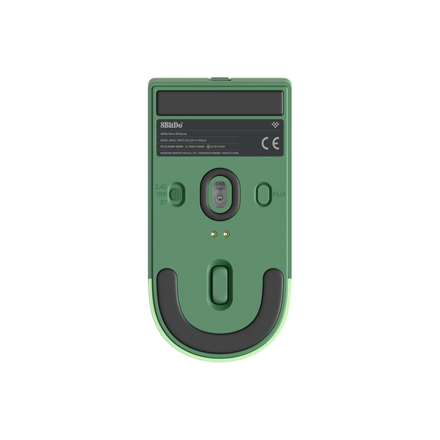 Alt view image 4 of 7 - 8Bitdo Retro R8 Wireless Mouse, PAW 3395, 26K DPI, Forest Wonder | Officially Licensed, 3 Connection Modes, 4K Wireless & 8K Wired Polling, Charging Dock, 4 Side Buttons, HUANO Switches
