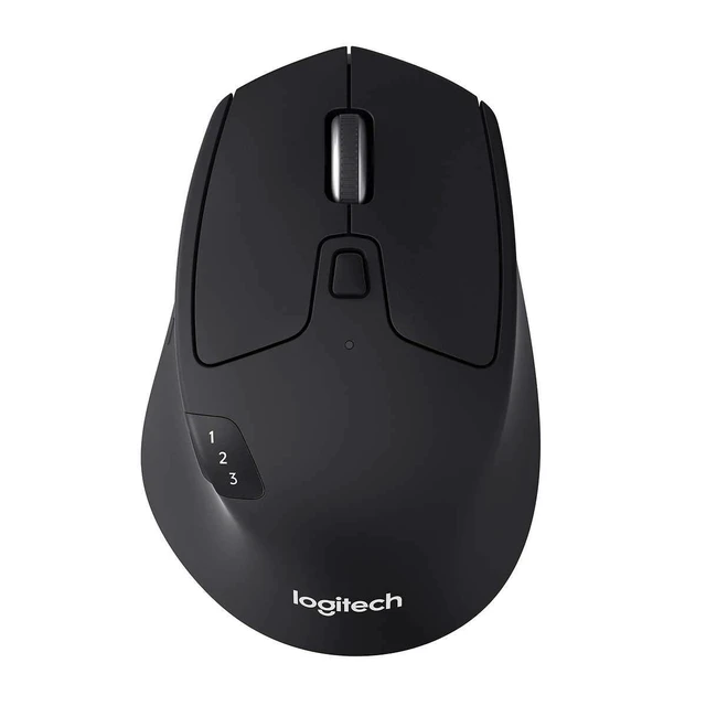 Alt view image 2 of 5 - Logitech 910005592 M720 Triathalon Multi-Device Wireless Mouse - Black