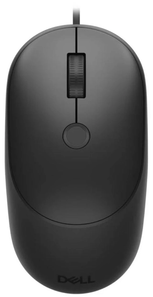Main image of Dell Pro 5 Wired Fingerprint ESS Mouse - MS526C | USB Wired, USB Powered, 3 Year Warranty, Cable Included, Symmetrical Design