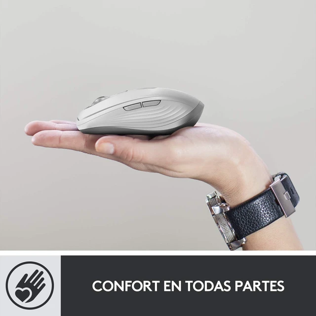 Alt view image 3 of 7 - Logitech MX Anywhere 3 Compact Performance Wireless Mouse 4K DPI - Rose