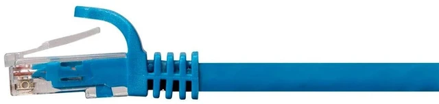 Alt view image 3 of 5 - Monoprice Cat6 Ethernet Patch Cable - Snagless, 550Mhz, UTP, CMP Rated, 23AWG, 35 feet, Blue - Entegrade Series