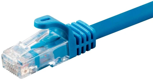 Alt view image 4 of 5 - Monoprice Cat6 Ethernet Patch Cable - Snagless, 550Mhz, UTP, CMP Rated, 23AWG, 35 feet, Blue - Entegrade Series