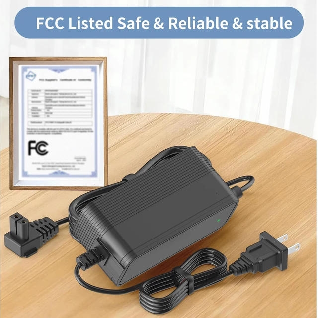 Alt view image 4 of 7 - VOJSALDR 28V Charger for Robotic Pool Cleaner Compatible with Seauto/RERIOU/Zyerch/HISION SAT20 & SAT25 Robotic Pool Cleaner Adapter Charger