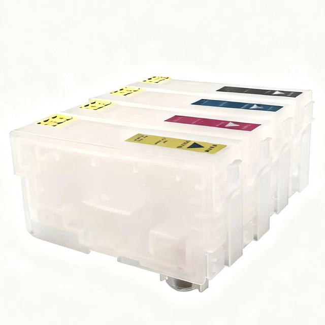 Alt view image 4 of 4 - BJ-INK T40D T40D1 T40D2 T40D3 T40D4 Refillable 50ML Ink Cartridge Set for Compatible T2100 T3100 T5100 T2170 T3170 T5170 T3170M T5170M T3100N T5100N in 4 Colors No Chip (T40D no chip)
