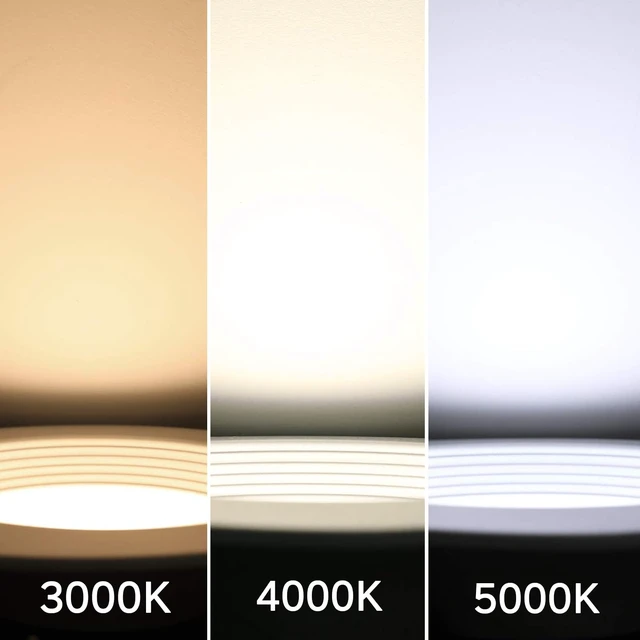 Alt view image 7 of 7 - Energetic 5/6 Inch LED Recessed Lighting Can Light, Dimmable Downlight, 12W=150W, Cool White 4000K, 1000LM, Simple Retrofit Installation, Metal Baffle Trim, Wet Rated, IC Rated & ETL Listed, 12 Pack