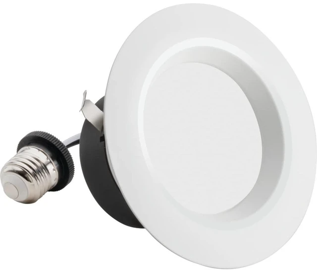 Alt view image 6 of 7 - Juno RB4SC RGBW MW M6 RetroBasics Retrofit Smart Downlight, Switchable, RGBW, 4-Inch, Matte White
