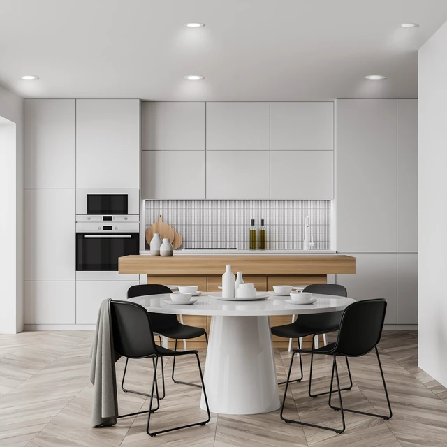 Alt view image 7 of 7 - Feit Electric 4 in LED Recessed Downlight - 5CCT, Dimmable - 4 Pack | High Output 75W Equivalent, 4 Inch, 5CCT 2700K Warm White - 5000K Daylight, Retrofit Recessed Can Lighting LEDR4HO/6WYCA/4