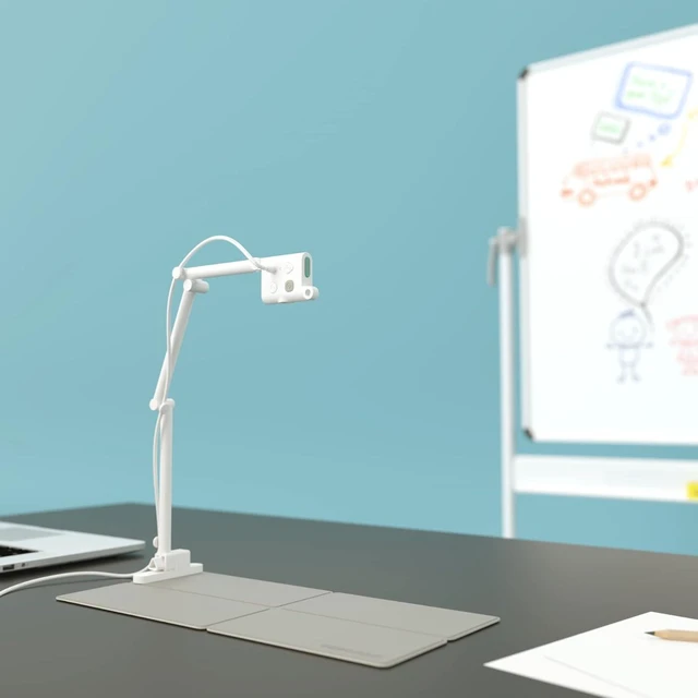 Alt view image 11 of 14 - OKIOCAM S-4K 8MP Document Camera and Webcam 2-in-1 with OKIOPoint Smart Visual Pointer, Document Camera for Teachers, Compatible w PC, Mac, Chromebooks