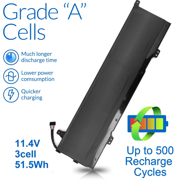 Alt view image 3 of 4 - Wymisnit L17C3PE0 L17L3PE0 Laptop Battery for Lenovo Yoga 730 15 730-15IKB 730-151KB 730-15lKB 730-15IWL 730-151WL 730-15lWL 5B10Q39196 5B10W67214 5B10Q39197 5B10W67390 11.4V 51.5Wh