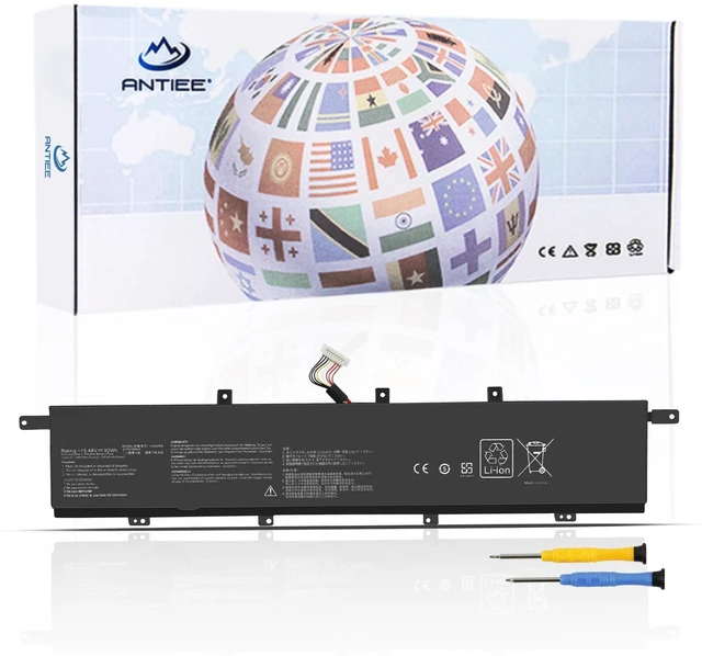 Main image of C42N2008 92Wh Laptop Battery for ASUS ZenBook Pro Duo 15 OLED UX582 UX582L | UX582LR XS74T UX582LR-BP1979R UX582LR-H2002R UX582LR-H2002TS H2003R UX582LR-H2017T H2025R UX582LR-XS94T 15.48V