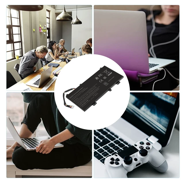 Alt view image 6 of 7 - SG03XL Laptop Battery for HP Envy M7-U109DX M7-U009DX 17t-U000 17-U011NR 17-U163CL 17-U177CL 849048-421 849049-421 849314-850 849315-850 849314-856 HSTNN-LB7F HSTNN-LB7E TPN-I126 HSTNN-LB7E HSTNN-LB7F