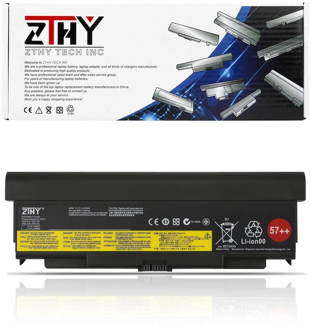 Main image of Battery Replacement for Lenovo ThinkPad T440P T540P W540 W541 L440 L540 | 45N1144 45N1145 45N1148 45N1149 45N1152 45N1153 45N1150 45N1151 0C52864 0C52863 0C52864 Laptop Battery 8960mAh 9-Cell 57++