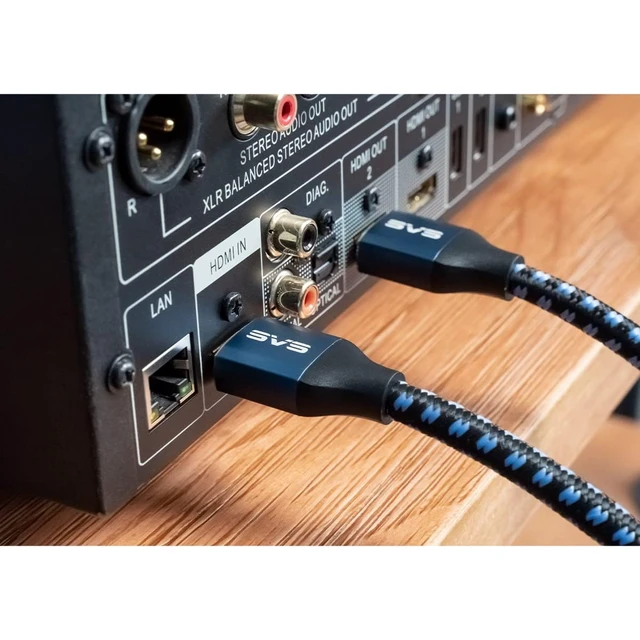 Alt view image 3 of 7 - SVS SoundPath 8K Ultra High Speed 2.1a HDMI Cable - 3m