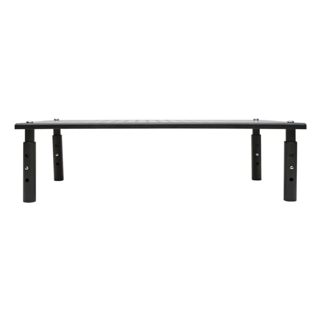 Alt view image 6 of 7 - Tripp Lite Computer Monitor Stand, Adjustable Height, 18 x 11 in., Metal, Black (MR1812M)
