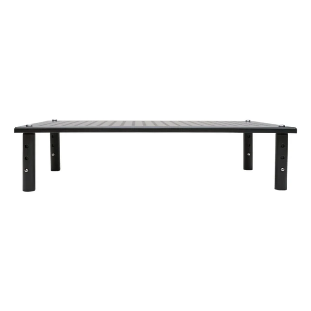 Alt view image 7 of 7 - Tripp Lite Computer Monitor Stand, Adjustable Height, 18 x 11 in., Metal, Black (MR1812M)