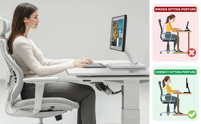 Alt view image 5 of 7 - Jakeko for Amazon Alexa Show 15 Stand Mount Tilt Soporte para Alexa Accessories Eco Show 15 Accessories Adjustable Rotation Bracket Easy Installation Foldable Easy Storage (White)