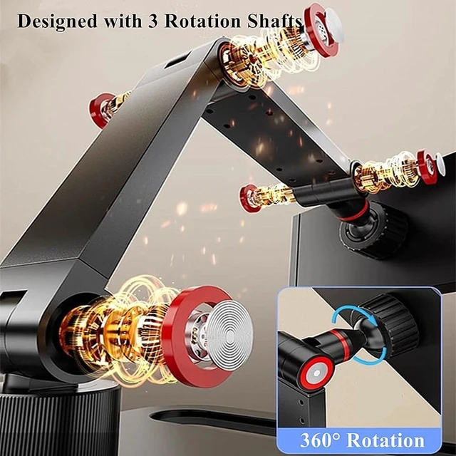 Alt view image 5 of 7 - Portable Monitor Holder for 6-18.5 inch Screen Desktop Monitor Tablet Stand | Portable Monitor Stand Foldable Expandable Holder for phones, tablet and Portable Monitors