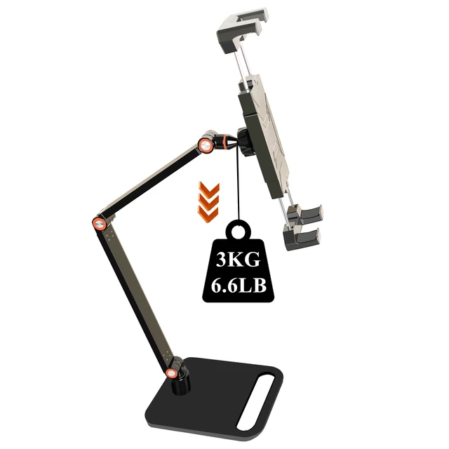 Alt view image 7 of 7 - Portable Monitor Holder for 6-18.5 inch Screen Desktop Monitor Tablet Stand | Portable Monitor Stand Foldable Expandable Holder for phones, tablet and Portable Monitors