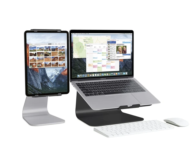 Alt view image 4 of 4 - Rain Design mStand Laptop Stand (Black, mStand)