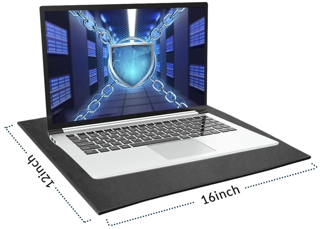 Main image of NEWBEAU EMF Protection Laptop Pad, 4-Layer Radiation Shielding Heat Blocker for Laptop, Tablet & Notebook, 12"x16" Portable Protection from EMF & Radiation
