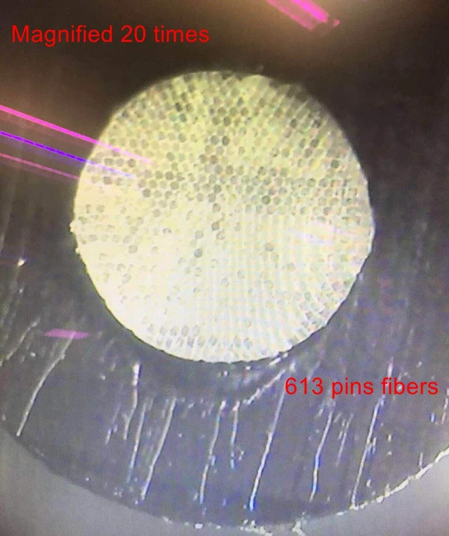 Alt view image 3 of 6 - DIVTEK Fiber Optic Cable Flash Link Optical Connection Fuse Sea Underwater Diving Photography Fiber 613 Cores Optic Coiled Cord F-1.8
