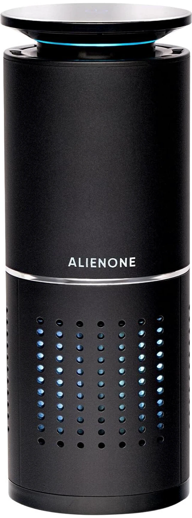 Main image of ALIENONE Car Air Purifier AP-C1-D, H13 True HEPA Filter, 3-in-1 Filtration System, 360° Air Intake, Whisper-Quiet, One-Touch Operation, Compact Cup Holder Design