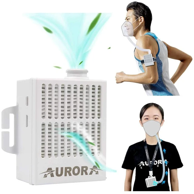 Main image of 4WDKING Rechargeable Electric Air Purifying, Reusable Portable Air Purifier | With HEPA Filter for Sleeping Outdoor Sports Housework, for Dust Work Painting Welding Allergy