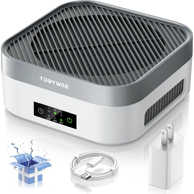 Main image of TDBYWAE Air Purifier for Home True HEPA Filter for Pets,Smoke & Allergies | 600 Sq Ft Coverage | Small & Portable & Ultra-Quiet for Bedroom/Dorm/Travel | Captures Dust, Mold, Odor, Pollen